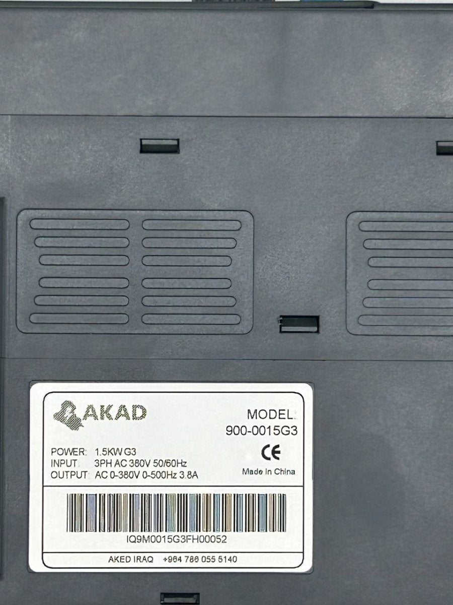 AK900-0015G3 Three Phase 1.5kw Motor Drive 380v 3HP VFD Frequency Inverter - سوق عگد النصارى