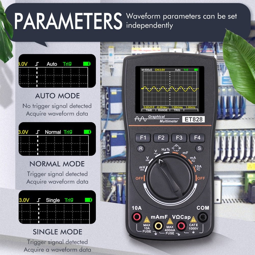 جهاز ملتيميتر وراسم إشارة محمول Multimeter Oscilloscope - سوق عگد النصارى