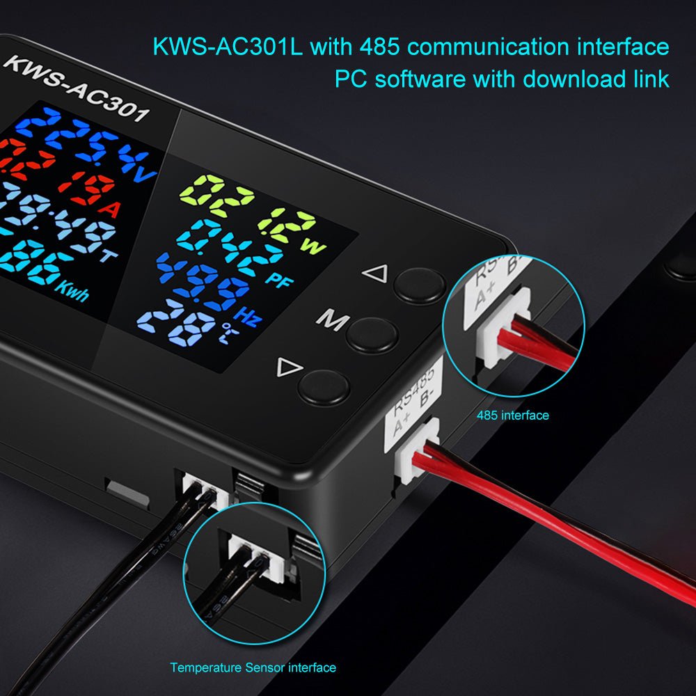 KWS AC 301 شاشة قياس ملونة 8 وظائف - سوق عگد النصارى