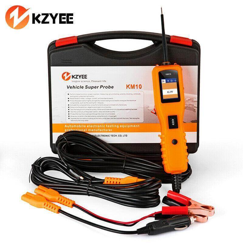 KZYEE KM10 Car Circuit Tester 12V24Vجهاز فحص كهرباء السيارات - سوق عگد النصارى