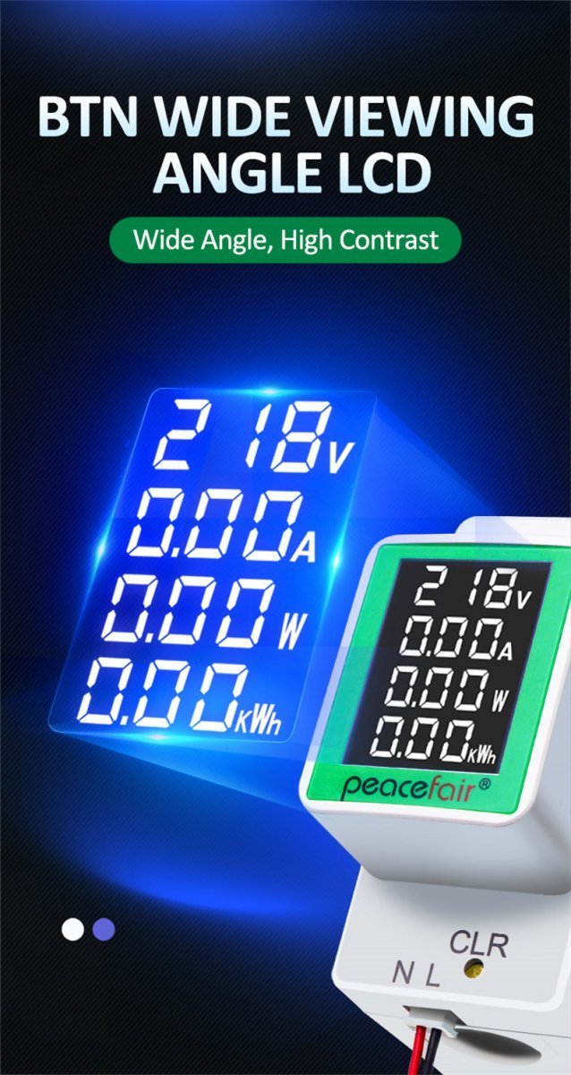 شاشة قياس ملونة 4 وظائف PZEM-008 - سوق عگد النصارى